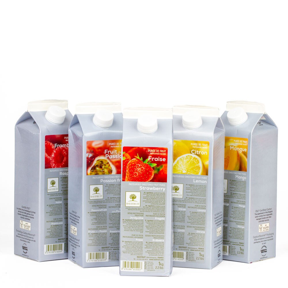 Ravifruit Ambient Fruit Puree 1kg - Passion Fruit
